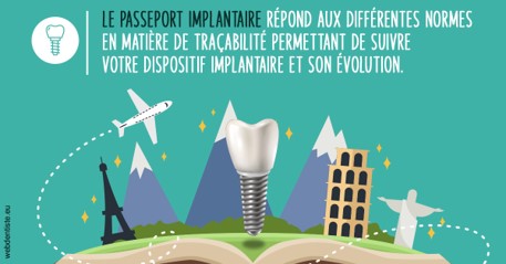 https://www.madentiste.paris/Le passeport implantaire