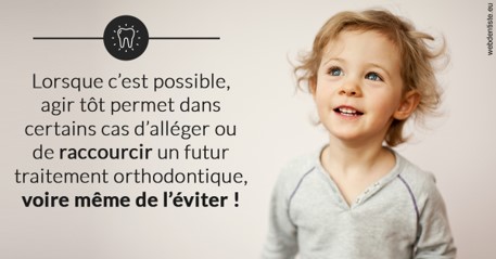 https://www.madentiste.paris/L'orthodontie précoce